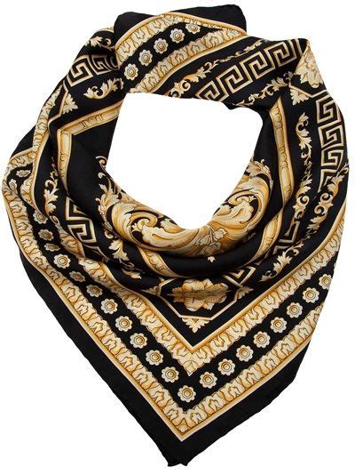 black and white versace scarf|farfetch versace scarves.